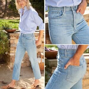 Frank & Eileen Monaghan $328 Mom Jeans Italian Denim NWOT 27